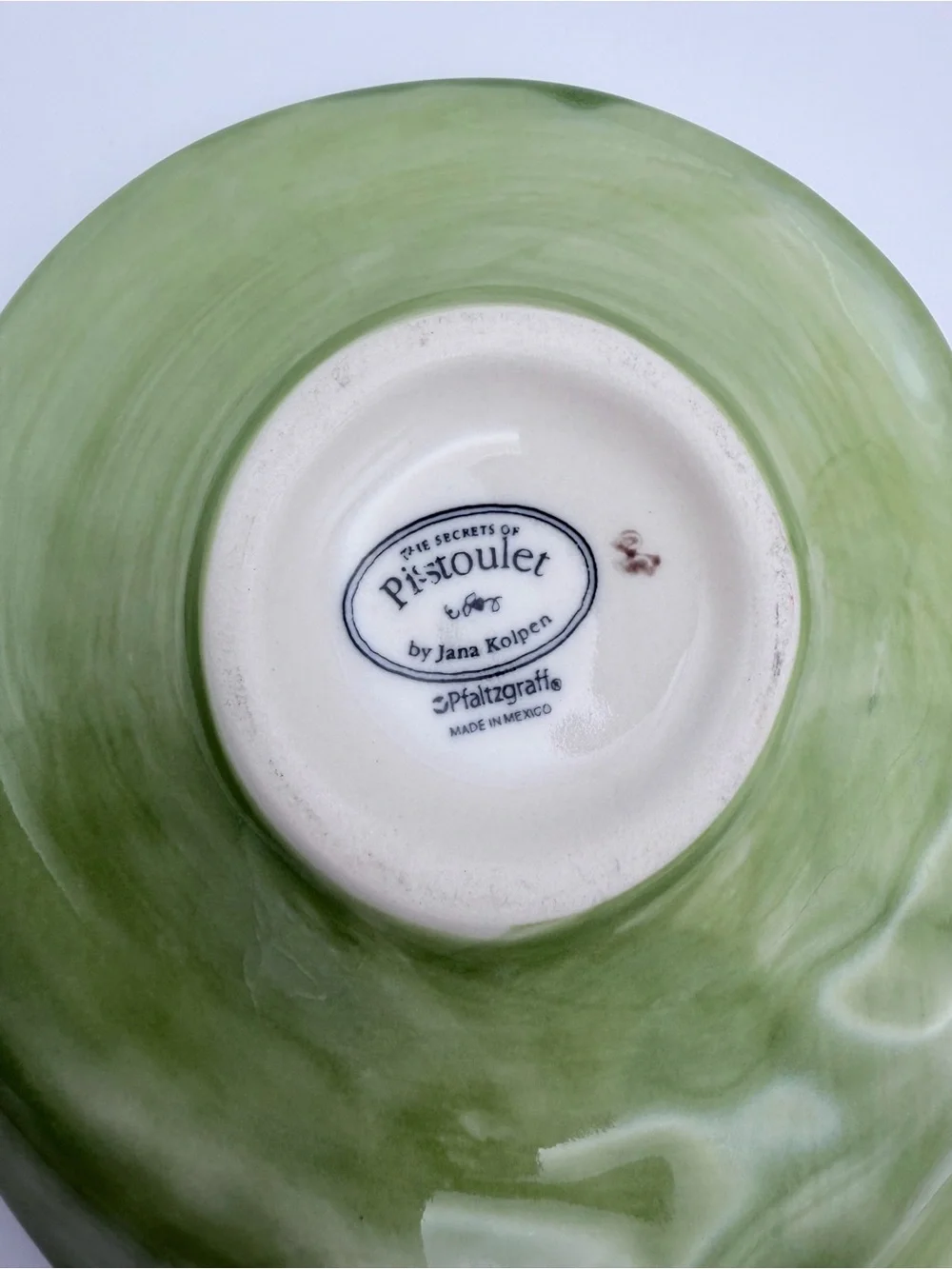 Pfaltzgraff, Retired, “The Secret Of Pistoulet”, Ceramic Sunflower Spoon Rest
